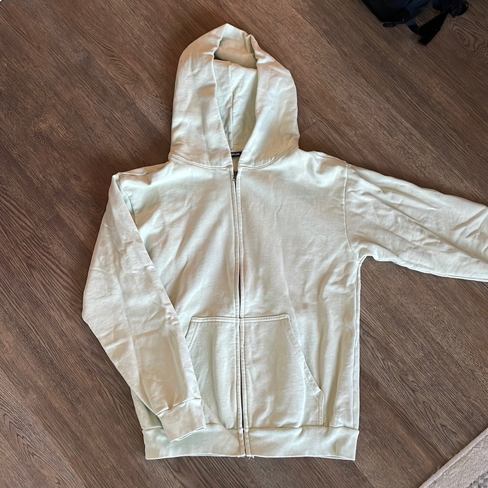 Pale green pistachio talentless hoodie